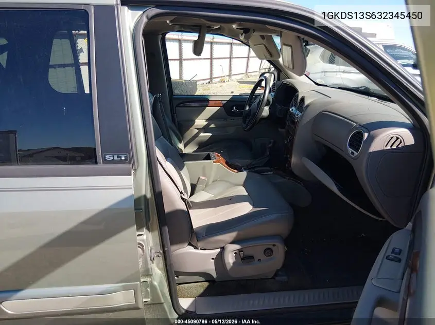 2003 GMC Envoy Slt VIN: 1GKDS13S632345450 Lot: 45090786
