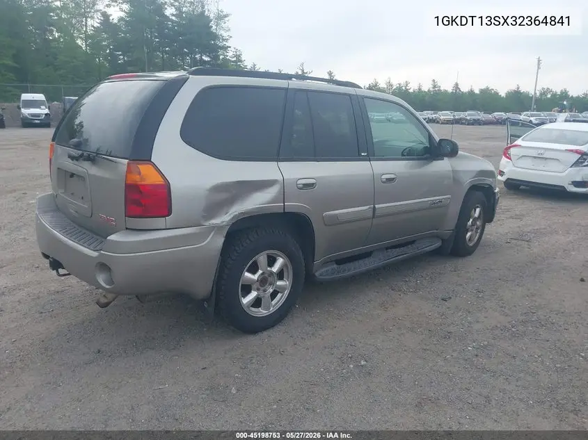 2003 GMC Envoy Slt VIN: 1GKDT13SX32364841 Lot: 45198753