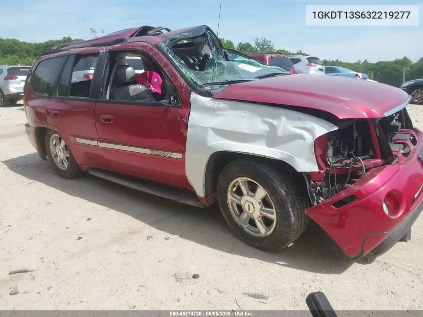 2003 GMC Envoy Slt VIN: 1GKDT13S632219277 Lot: 45274726