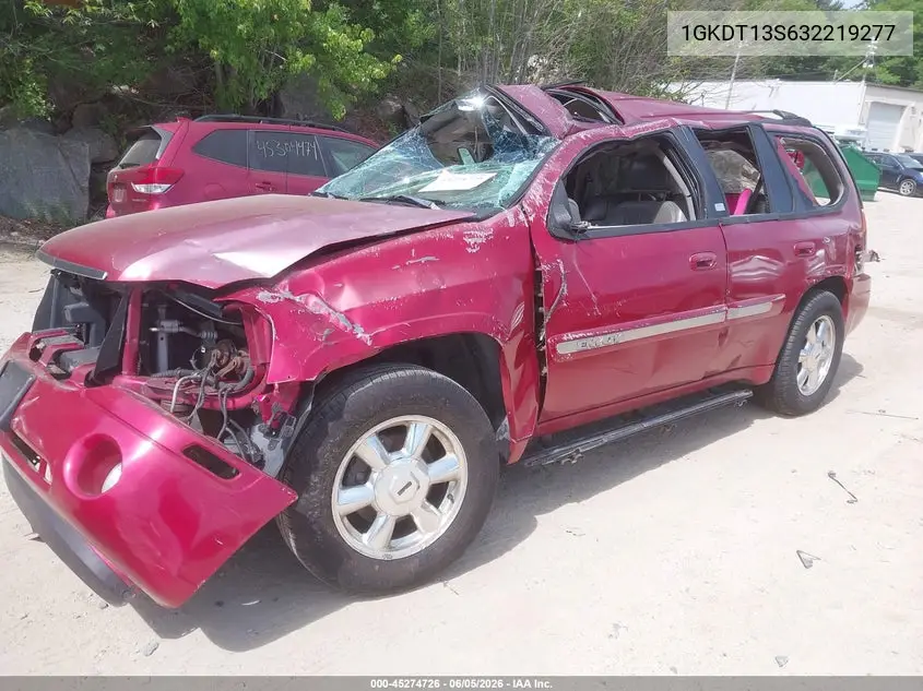 2003 GMC Envoy Slt VIN: 1GKDT13S632219277 Lot: 45274726