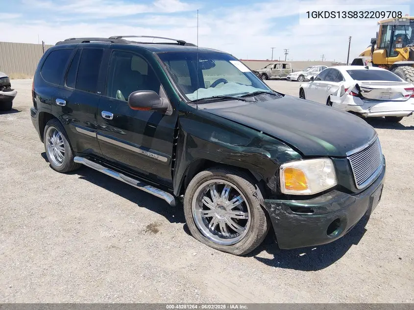 2003 GMC Envoy Slt VIN: 1GKDS13S832209708 Lot: 45281264