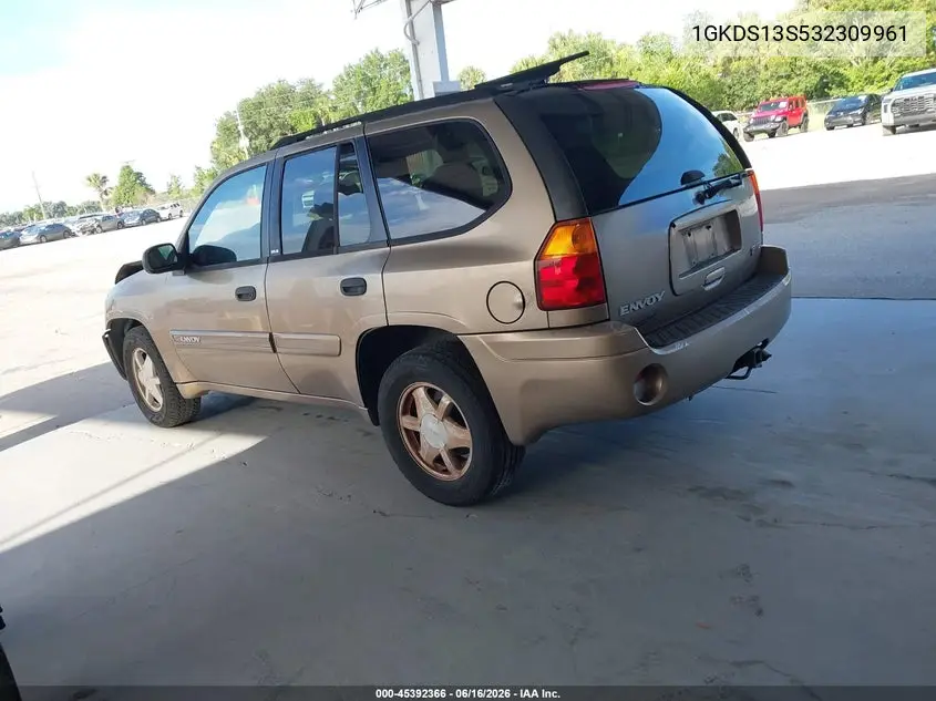 2003 GMC Envoy Sle VIN: 1GKDS13S532309961 Lot: 45392366