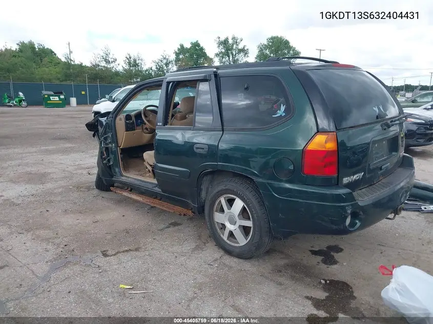 2003 GMC Envoy Sle VIN: 1GKDT13S632404431 Lot: 45405759