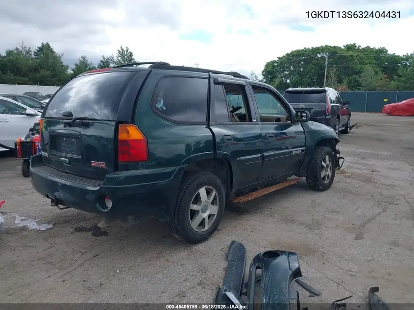 2003 GMC Envoy Sle VIN: 1GKDT13S632404431 Lot: 45405759