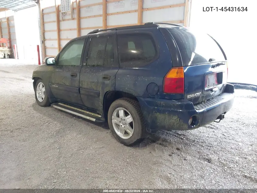 2003 GMC Envoy Sle VIN: 1GKDT13S932303299 Lot: 45431634