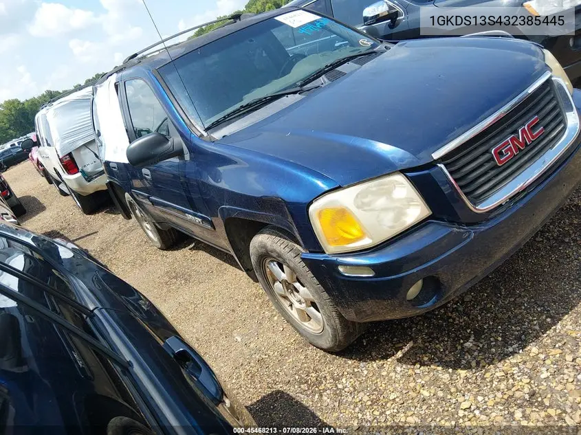 2003 GMC Envoy Sle VIN: 1GKDS13S432385445 Lot: 45468213