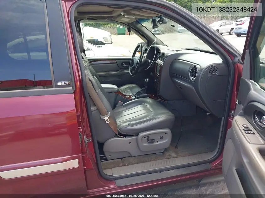 2003 GMC Envoy Slt VIN: 1GKDT13S232348424 Lot: 45475987