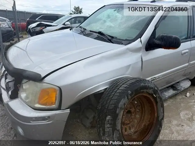 2004 GMC Envoy VIN: 1GKDT13S442204360 Lot: 20262897