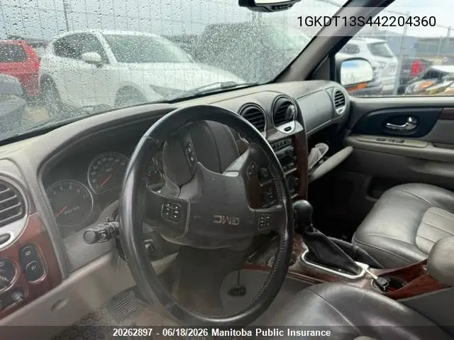 2004 GMC Envoy VIN: 1GKDT13S442204360 Lot: 20262897