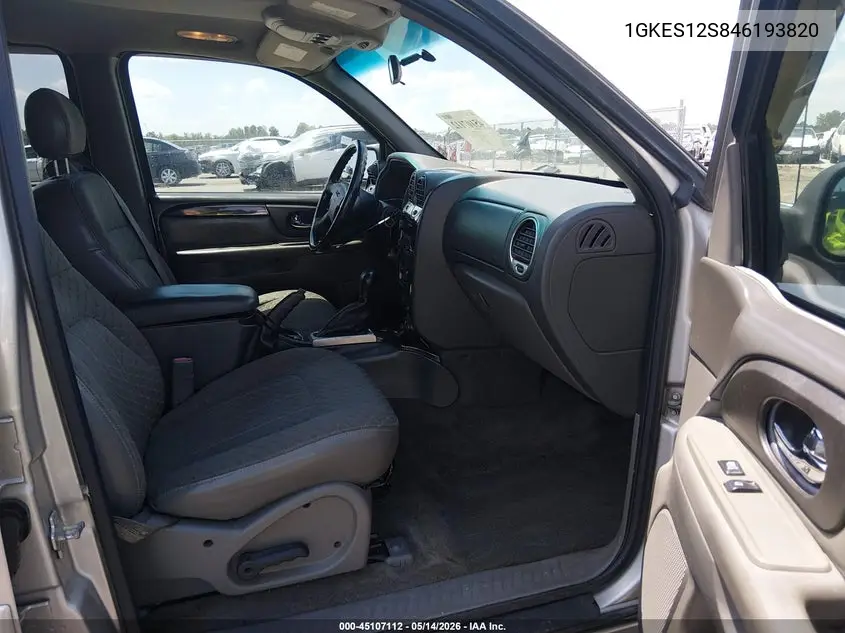 2004 GMC Envoy Xuv Sle VIN: 1GKES12S846193820 Lot: 45107112