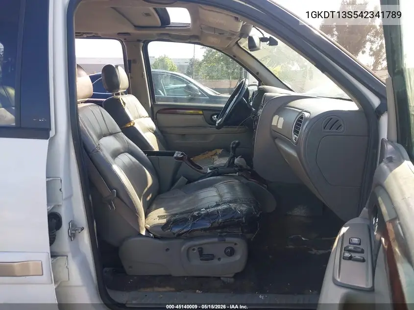 2004 GMC Envoy Slt VIN: 1GKDT13S542341789 Lot: 45140009