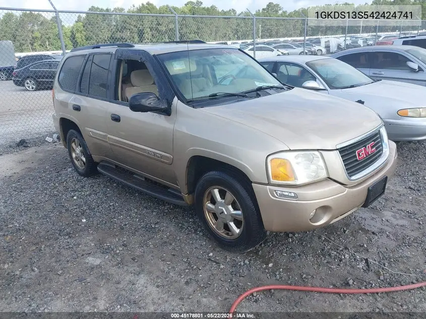 2004 GMC Envoy Sle VIN: 1GKDS13S542424741 Lot: 45178801