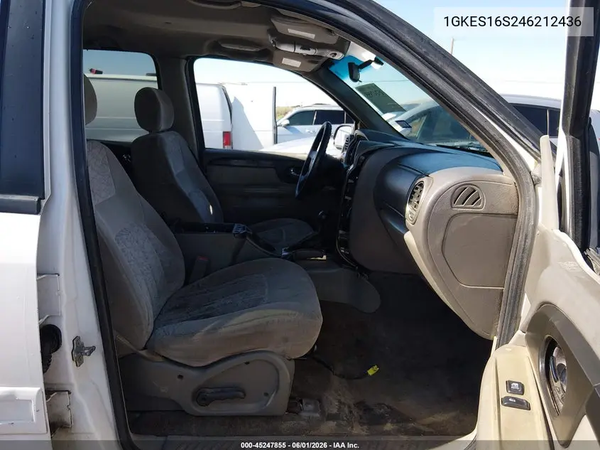 2004 GMC Envoy Xl Sle VIN: 1GKES16S246212436 Lot: 45247855