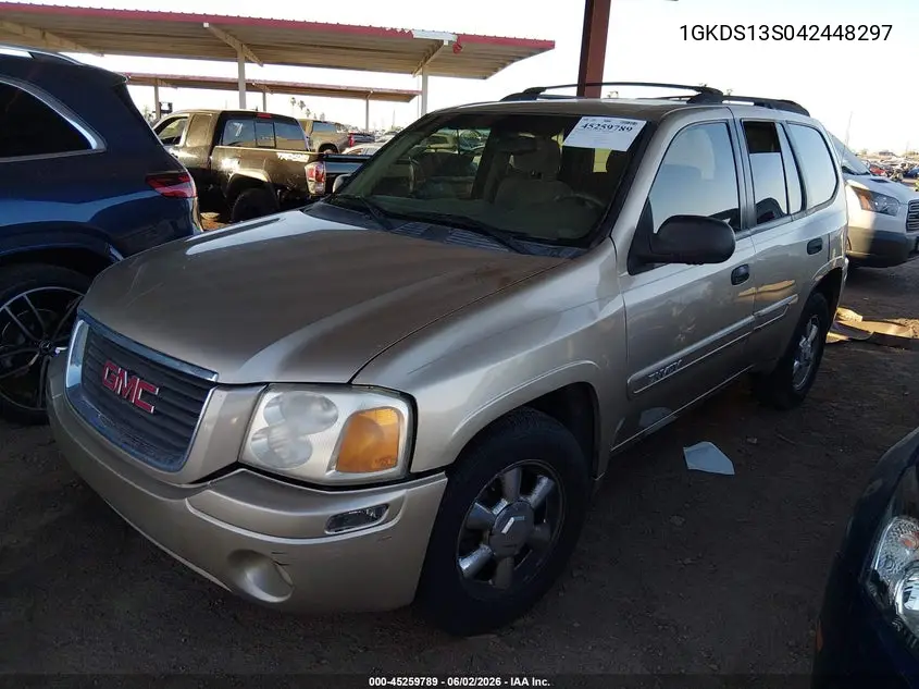2004 GMC Envoy Sle VIN: 1GKDS13S042448297 Lot: 45259789