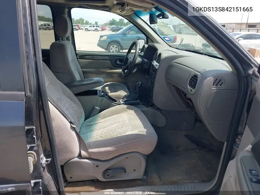 2004 GMC Envoy Sle VIN: 1GKDS13S842151665 Lot: 45260897