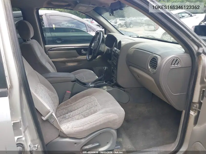 2004 GMC Envoy Xl Sle VIN: 1GKES16S346123362 Lot: 45265635
