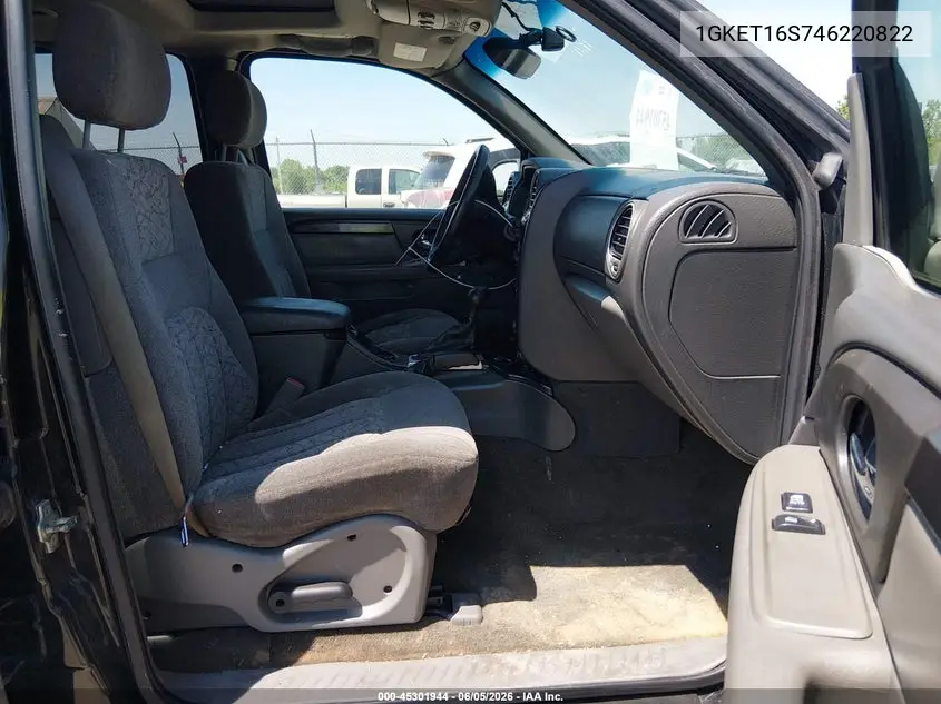 2004 GMC Envoy Xl Sle VIN: 1GKET16S746220822 Lot: 45301944