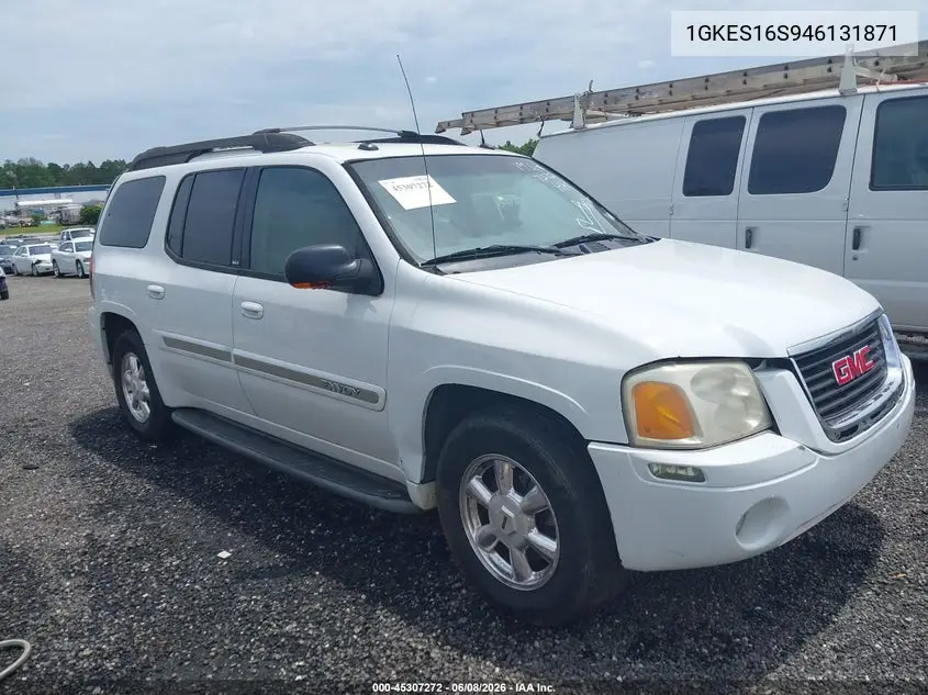 2004 GMC Envoy Xl Slt VIN: 1GKES16S946131871 Lot: 45307272