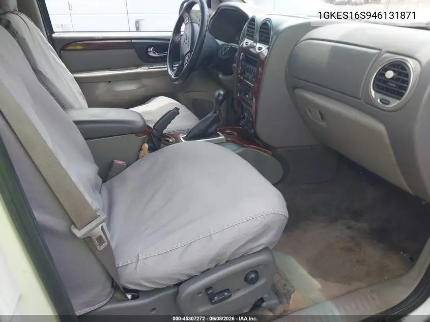 2004 GMC Envoy Xl Slt VIN: 1GKES16S946131871 Lot: 45307272