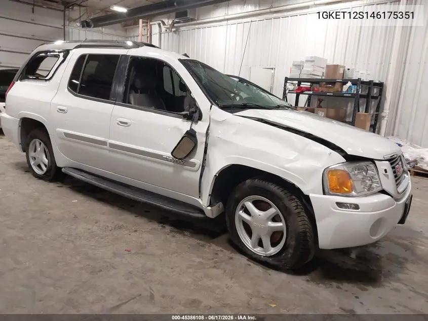 2004 GMC Envoy Xuv Slt VIN: 1GKET12S146175351 Lot: 45386108