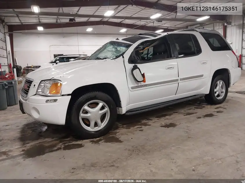 2004 GMC Envoy Xuv Slt VIN: 1GKET12S146175351 Lot: 45386108