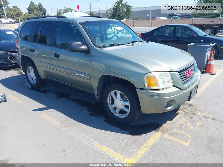 2004 GMC Envoy Sle VIN: 1GKDT13S642266505 Lot: 45419163