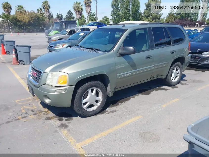2004 GMC Envoy Sle VIN: 1GKDT13S642266505 Lot: 45419163