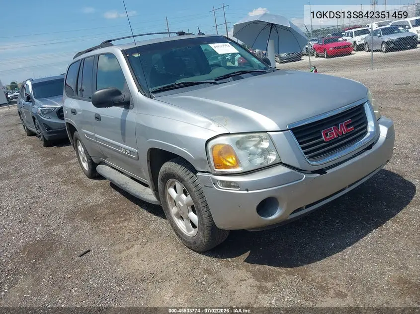 2004 GMC Envoy Sle VIN: 1GKDS13S842351459 Lot: 45533774