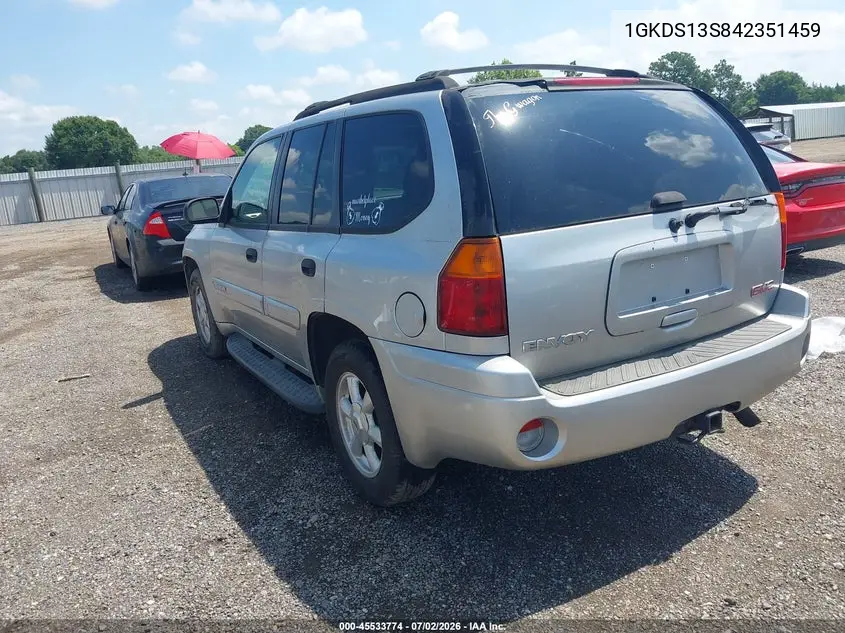 2004 GMC Envoy Sle VIN: 1GKDS13S842351459 Lot: 45533774