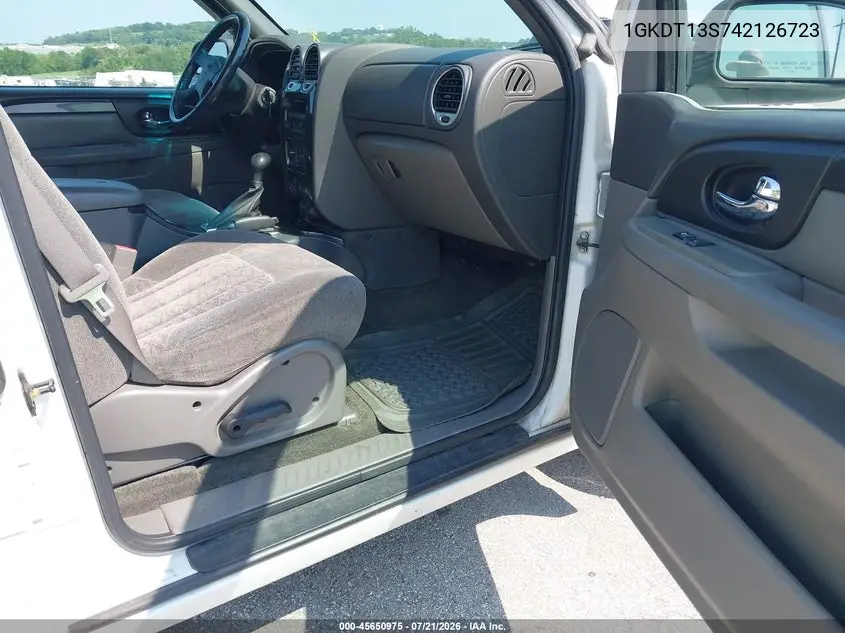 2004 GMC Envoy Sle VIN: 1GKDT13S742126723 Lot: 45650975
