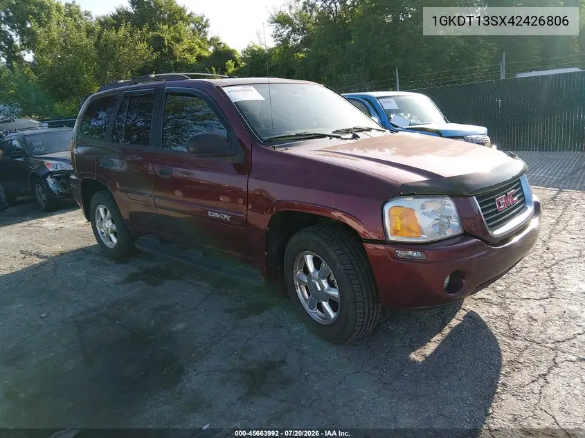 2004 GMC Envoy Sle VIN: 1GKDT13SX42426806 Lot: 45663992