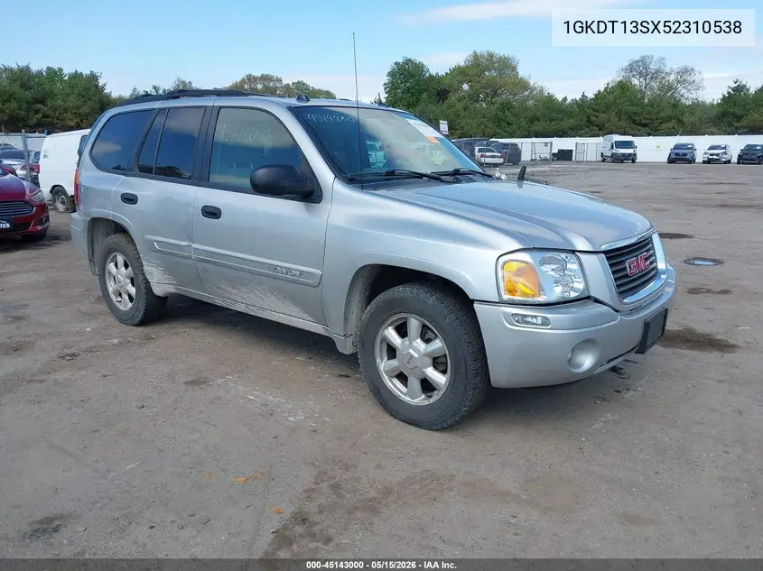 2005 GMC Envoy Sle VIN: 1GKDT13SX52310538 Lot: 45143000