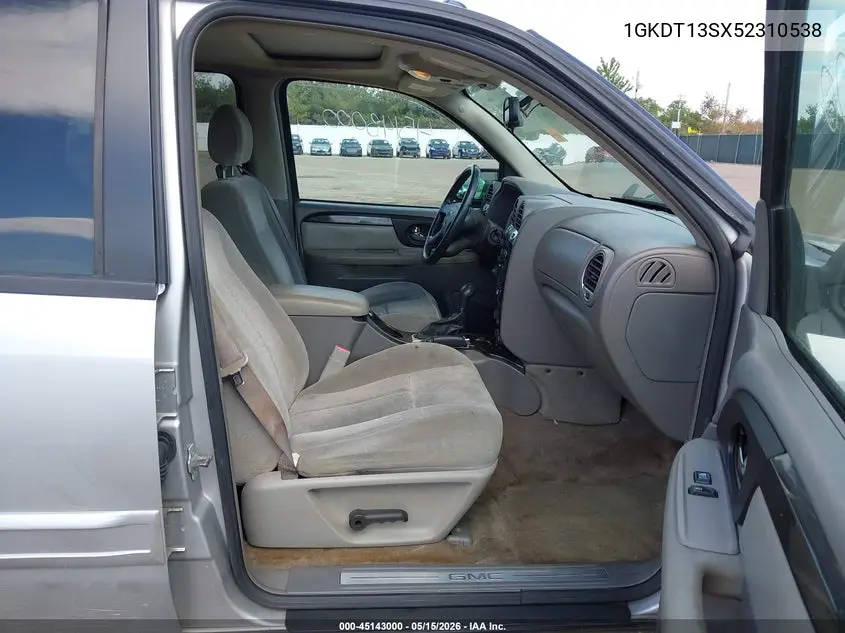 2005 GMC Envoy Sle VIN: 1GKDT13SX52310538 Lot: 45143000