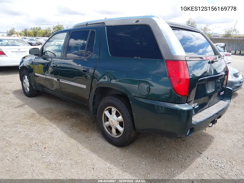 2005 GMC Envoy Xuv Slt VIN: 1GKES12S156169778 Lot: 45189887