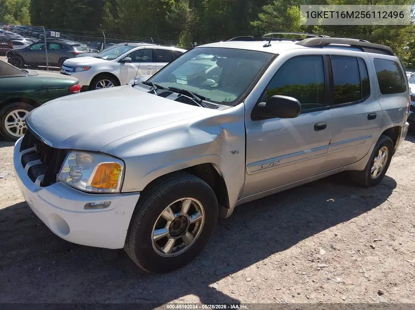 2005 GMC Envoy Xl Sle VIN: 1GKET16M256112496 Lot: 45192034