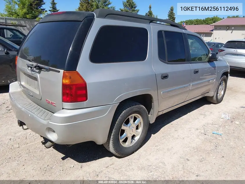 2005 GMC Envoy Xl Sle VIN: 1GKET16M256112496 Lot: 45192034