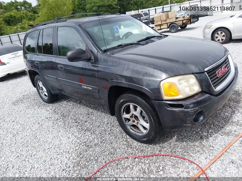 2005 GMC Envoy Sle VIN: 1GKDS13S852113807 Lot: 45201916