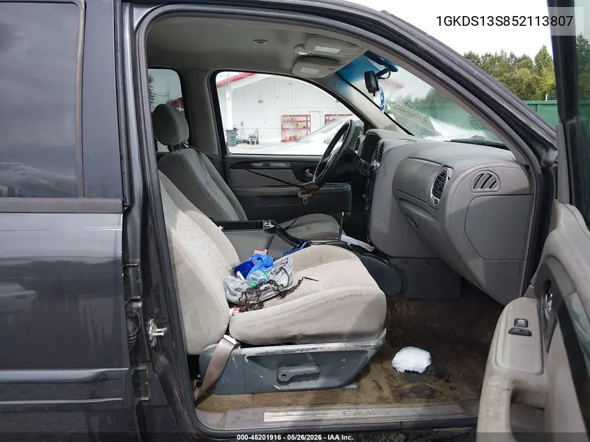 2005 GMC Envoy Sle VIN: 1GKDS13S852113807 Lot: 45201916