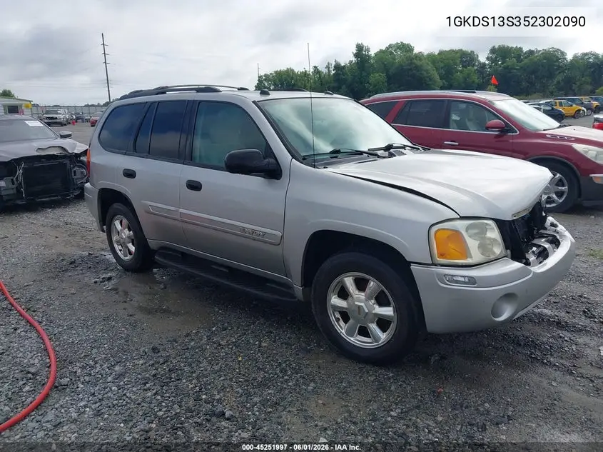 2005 GMC Envoy Sle VIN: 1GKDS13S352302090 Lot: 45251997