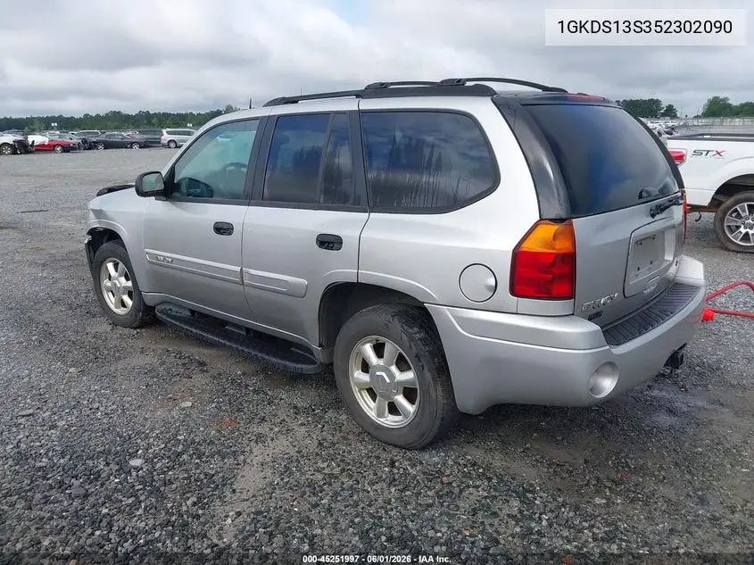 2005 GMC Envoy Sle VIN: 1GKDS13S352302090 Lot: 45251997