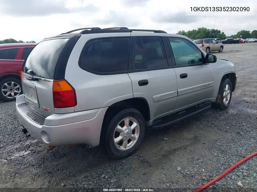 2005 GMC Envoy Sle VIN: 1GKDS13S352302090 Lot: 45251997