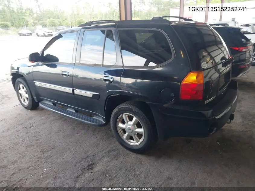2005 GMC Envoy Slt VIN: 1GKDT13S152252741 Lot: 45258820