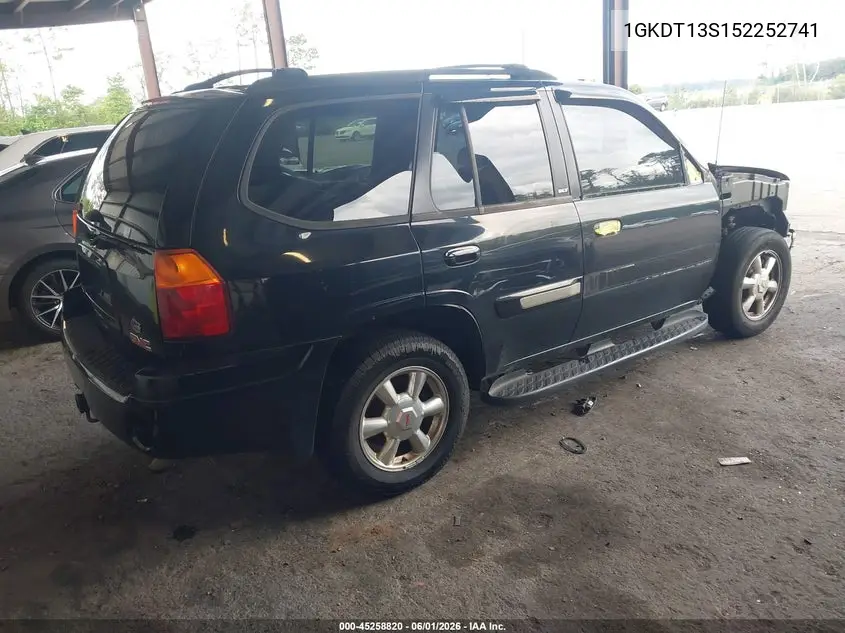 2005 GMC Envoy Slt VIN: 1GKDT13S152252741 Lot: 45258820