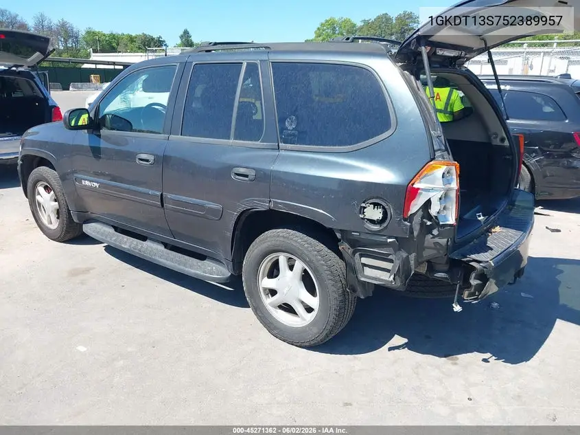 2005 GMC Envoy Sle VIN: 1GKDT13S752389957 Lot: 45271362