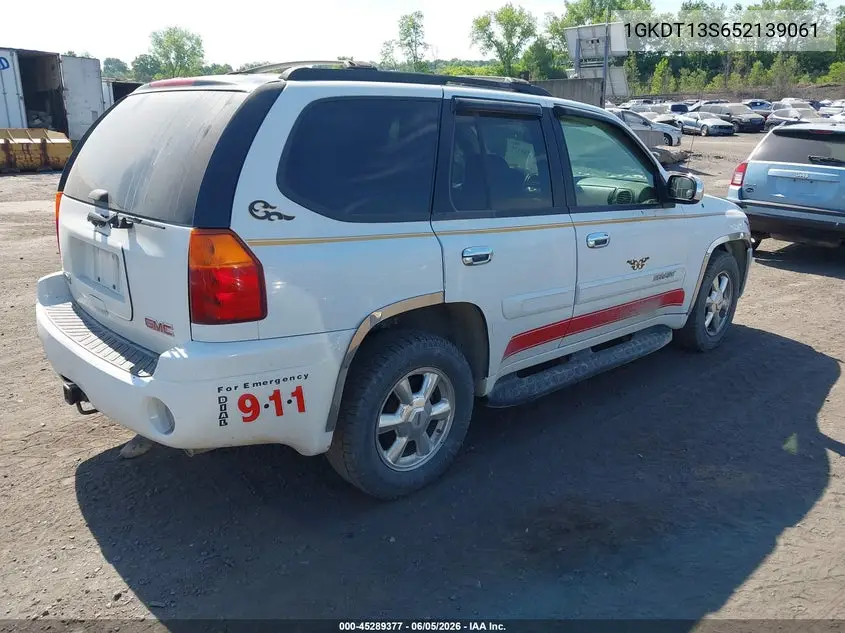 2005 GMC Envoy Sle VIN: 1GKDT13S652139061 Lot: 45289377