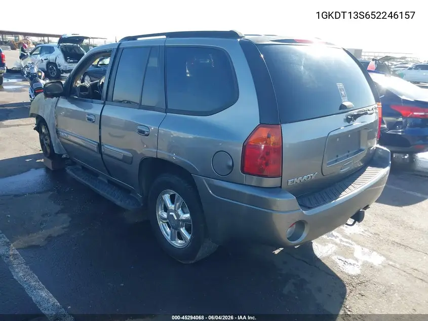 2005 GMC Envoy Slt VIN: 1GKDT13S652246157 Lot: 45294068