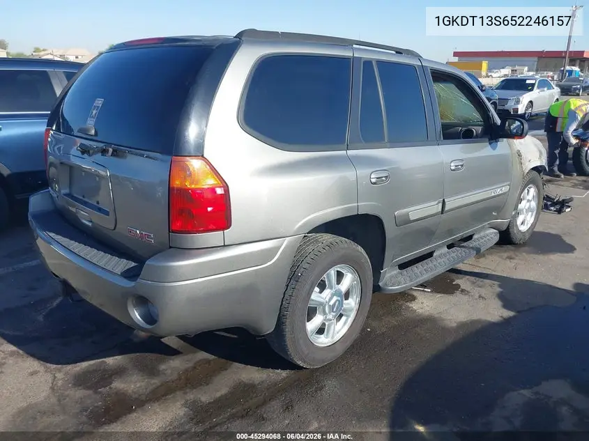 2005 GMC Envoy Slt VIN: 1GKDT13S652246157 Lot: 45294068