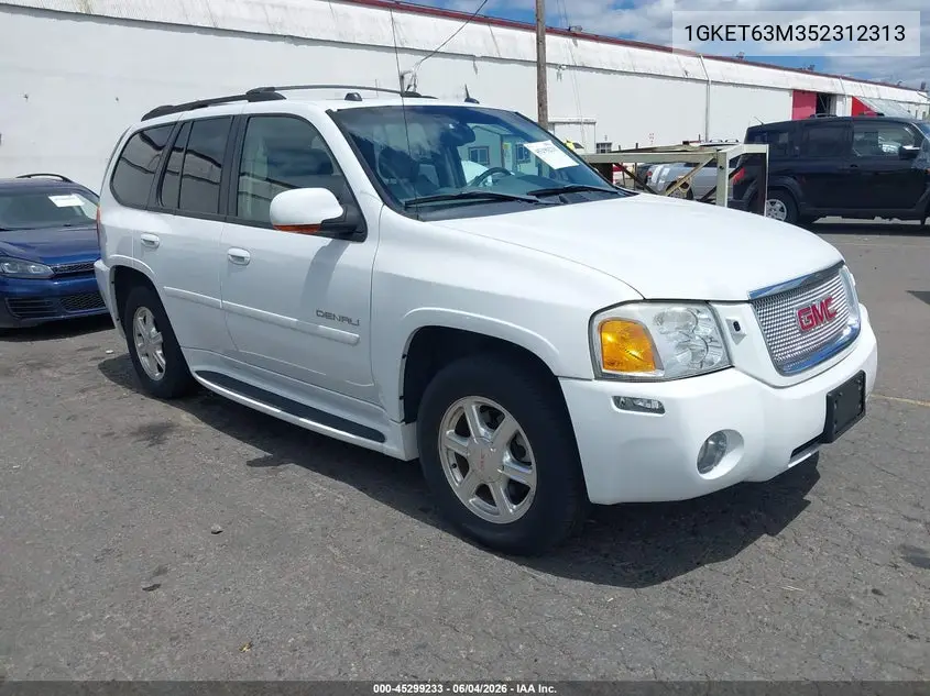 2005 GMC Envoy Denali VIN: 1GKET63M352312313 Lot: 45299233