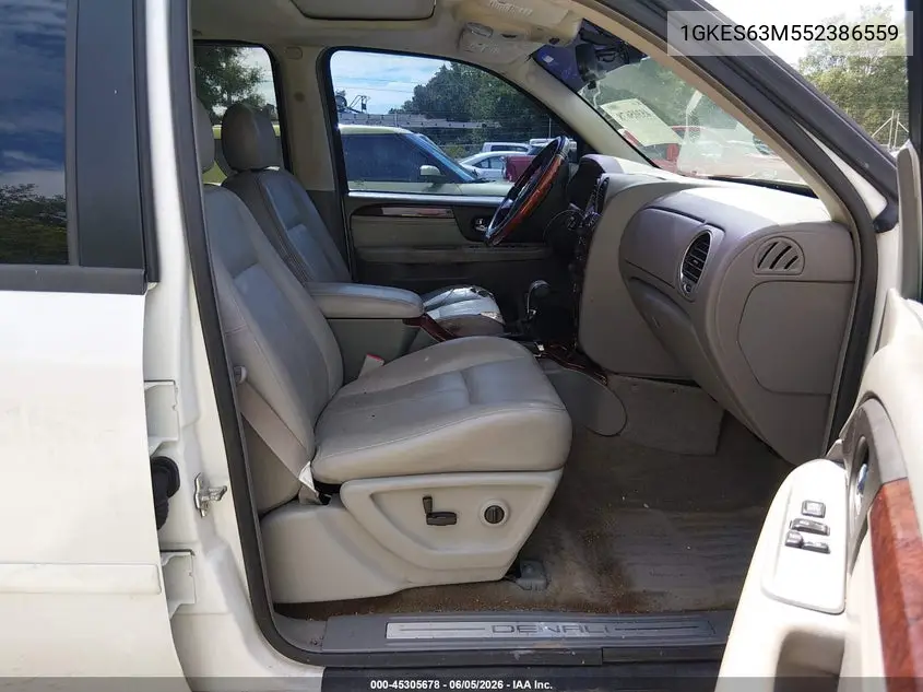 2005 GMC Envoy Denali VIN: 1GKES63M552386559 Lot: 45305678