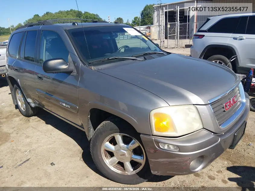 2005 GMC Envoy Sle VIN: 1GKDT13SX52355477 Lot: 45335140